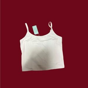 WIHOLL Women’s White Tank Top – Size XL (NWT)